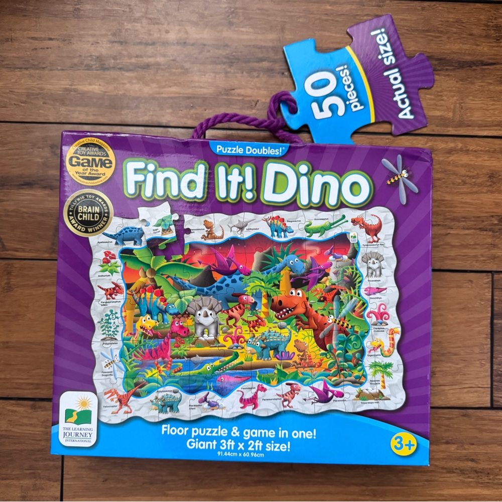 Huge Dinosaur Floor Puzzle 🦖🦕
